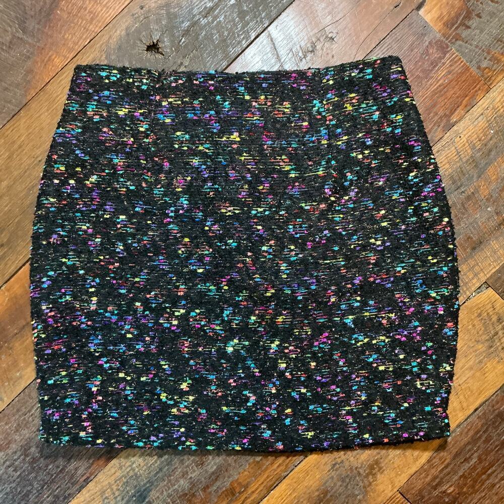 Idem Ditto Multicolor Tweed Skirt Size Medium NWT